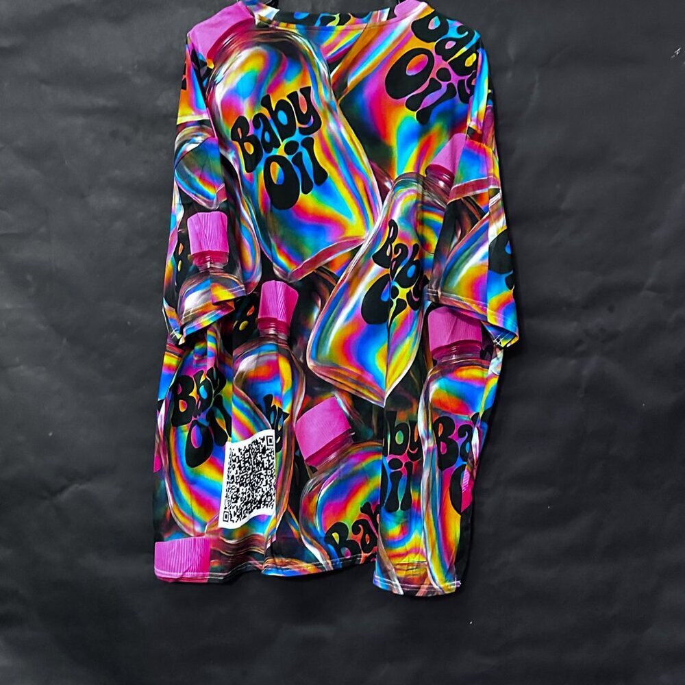 Free Diddy Cotton Musical Shirt 2X Baby Oil Hip Hop Rap Music Baggy Tee T-shirt - Picture 3 of 7